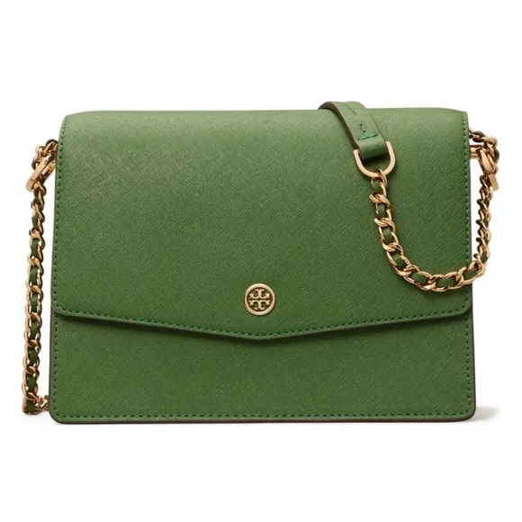 NWT Authentic Luxury RARE Classic Tory Burch Robinson Bag - Picture 5 of 16